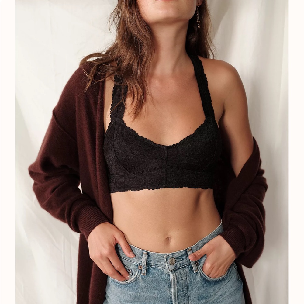 Free People Galloon Lace Racerback - Picture 2 of 6